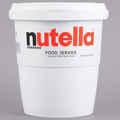 6.6 lb nutella bin with oversized handle for large users, a practical container with wide opening (6.6 lb).. Join thousands of satisfied shoppers on DIAYTAR Nigeria.