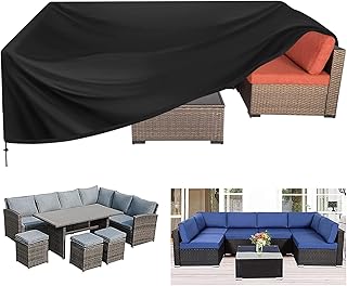 Waterproof outdoor furniture cover 137 "L x 102" L 35 "H furniture covers.. DIAYTAR NIGERIA: Your partner in affordable online shopping with dependable delivery within 8 days.