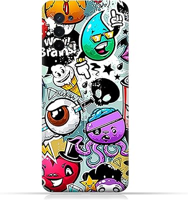 TPU Mobile Case Design AMC with motive of strange characters for Oppo A54 5G.. Get access to thousands of affordable products only on DIAYTAR Nigeria.