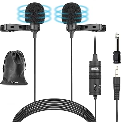 BOYA by-M1DM Microphone Double MICROPHONE TRVATE with omnidirectional capacitor.. Experience retail therapy without the financial stress at DIAYTAR NIGERIA's budget-friendly marketplace.