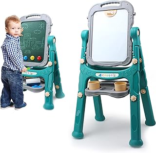 Beauty bridge for children with rotary chalk and height -adjustable chalk painting.. DIAYTAR NIGERIA stands as your affordable shopping ally with nationwide delivery in just 5-8 days.