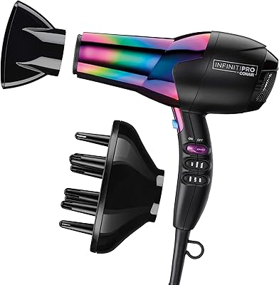 Infinitipro by Conair, 1875 watts ion choice - ions activated for smooth and shiny hair and deactivated for more volume and volume.. DIAYTAR NIGERIA makes luxury accessible with our affordable prices and dependable delivery service.