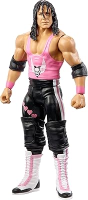 6 -inch WWE Summerslam Hitman Hart figurine with articulated chain and gear ring #97.. Experience the convenience of online shopping with DIAYTAR NIGERIA's reliable 5-8 day delivery service.