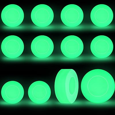 Cogon set of 12 ice hockey balls shining in the dark for sports holidays with cord bag for children, adults, young and outdoor sports fans, 2.8 x 0.9 inches.. DIAYTAR Nigeria delivers happiness in 5–8 days, no matter what you buy.