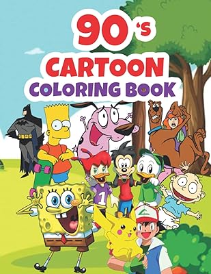 Coloring book of cartoons from the 90s: amazing Stoner coloring pages of the 90s so that children can color, relax and relieve stress, an excellent gift idea for cartoons fans.. DIAYTAR NIGERIA: Where thousands of products meet affordable prices and reliable 5-8 day delivery.