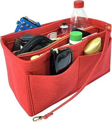Organizer of zipper for women to organize the contents of the Gold Fourteen handbag - - X -Large.. Shop the future with DIAYTAR NIGERIA - thousands of products, unbeatable prices, delivery within a week.