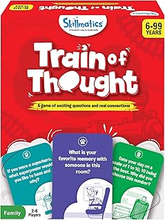 Skillmatix card game - Thought train game, communication game and family conversation for beginners, from 6 years old.. Shop smarter with DIAYTAR Nigeria — from household essentials to electronics, we have everything you need. Plus, our delivery is fast, secure, and arrives between 5 and 8 days.