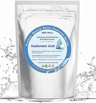 DPO-Mall Soft Mask Hyaluronic acid Hyaluronic acid Hydrating in depth for beauty salon and professional skin care, 500 g/bag... Embrace the convenience of DIAYTAR NIGERIA with thousands of products at your fingertips, delivered nationwide.