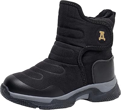 Thermally and waterproof snow boots for Deravi boys | Winter boots for children with Velcro closure.. Need it fast? DIAYTAR Nigeria ships in just 5 to 8 days nationwide.