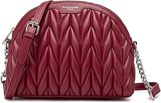 Davidjones Average mattress bag for women, maux leather shoulder bag with chain shoulder.. DIAYTAR NIGERIA: Your trusted marketplace that combines variety, affordability and reliable shipping.