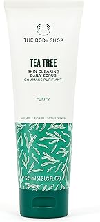 The body shop tea tree squeaky clean scrub 100 ml - scrub and exfoliating for the face which leaves the skin soft, clean and without shine... Your ultimate shopping destination, DIAYTAR NIGERIA combines extensive selection with affordable shipping.