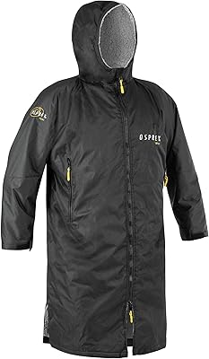 Changing bathrobe for adults osprey, waterproof changing bathrobe, swimsuit and beach jersey, unisex, black.. Why shop anywhere else? DIAYTAR Nigeria has it all and delivers fast.