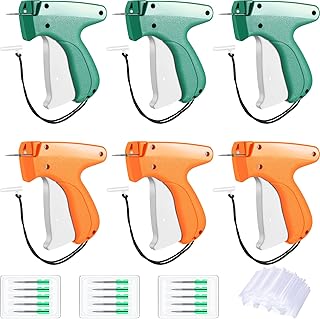 Set of 6 clothing labeling pistols, clothing labeling tool store, warehouse, consignment, garage (orange, green).. DIAYTAR NIGERIA: Connecting Nigerians with affordable products through our expansive e-commerce platform.
