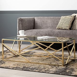 Vanity Living Coffee Table For Living Room, Modern Table In Dipped Glass with Stainless Stainless Steel Frame Sustainable, Central Table for Dining Room.. DIAYTAR NIGERIA: Where shopping dreams come true with budget-friendly prices and nationwide shipping.