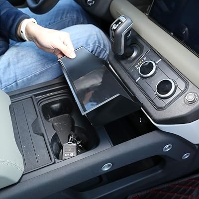 Storage box for central car console Shaya Abs for Land Rover Defender 110 2020-2021 (style 1).. Shop smart with DIAYTAR NIGERIA's vast selection and enjoy affordable shipping in just 5-8 days.