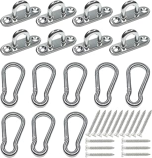8 U -shaped hooks in 1.8 "stainless steel + 8 stainless steel sailors, rectangular robust castwave plastic plate, hook ring, U -shaped design.. DIAYTAR NIGERIA: Simplifying access to thousands of products with affordable nationwide shipping.