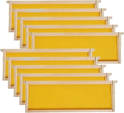 Maybe HIVES - Package of 10 frames and medium -sized hive foundations with foundation sheets coated with beeswax 100 % of food quality.. Nigeria's e-commerce leader delivers unmatched variety and value to your doorstep in just 5-8 days.