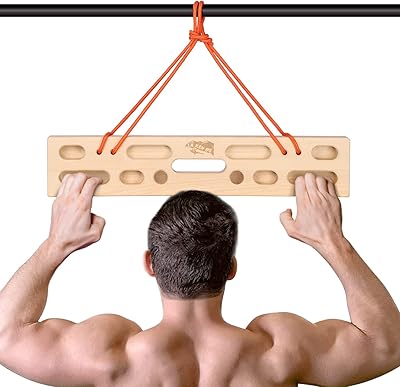 Portable climbing suspension board, LA KEN DO PORTABLE PART - Wooden climbing board to strengthen the fingers (solid beech wood).. Shop with purpose at DIAYTAR NIGERIA, where your money goes further and delivery is always prompt.