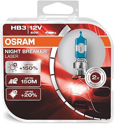 Laser Laser Osram Night Breaker Hb3 Halogen Laser bulb new generation.. Quality and convenience delivered — shop DIAYTAR Nigeria now.