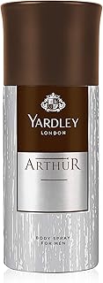 Body spray Yardley Arthur for Men - Classic Fresh Perfume - Formal perfume - 150 ml.. DIAYTAR NIGERIA: Where shopping is affordable, selection is vast, and delivery is always reliable.