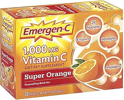 Vitamin C Emergen -C packs for unisex - paper bags size 30.. DIAYTAR NIGERIA: Revolutionizing accessibility to quality products at budget-friendly prices across Nigeria.