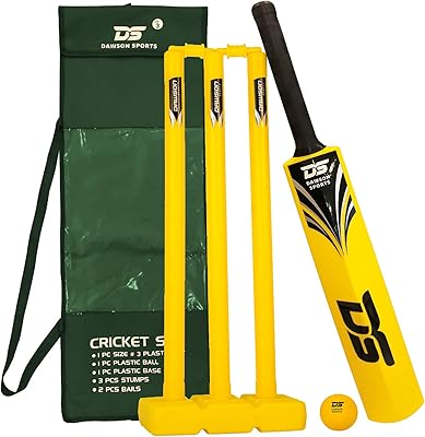 Dawson Sports Junior Cricket Size 3, perfect for beginners, light and sustainable, unisex cricket set.. Get everything you need without leaving your home. DIAYTAR Nigeria offers a seamless shopping experience and delivers your orders quickly and reliably.