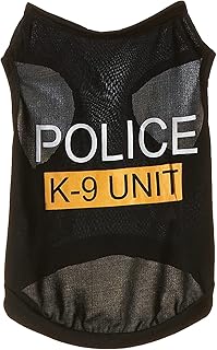 A beautiful jacket with a police uniform design adapted to a dog, a little puppy or a cat from Fancy Paws - Size M.. Shop from anywhere in Nigeria and receive your DIAYTAR purchases at affordable prices within a week.