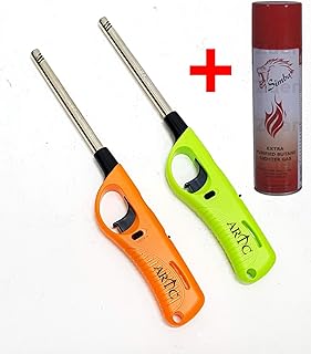 ARTC® gas lighter, gas stove lighter, kitchen ignition lighter 2+1 butane cartridge.. Shop with confidence at DIAYTAR NIGERIA, Nigeria's premier affordable e-commerce platform.