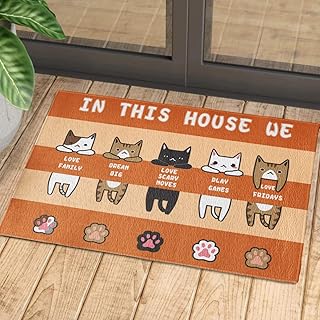Non -slip dock with cute cartoon chat pattern for outdoor or interior use.. Shop efficiently with DIAYTAR NIGERIA, offering thousands of products at unbeatable prices delivered promptly.