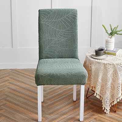 H COSME Dining room chair in jacquard stretch and soft tiles.. DIAYTAR NIGERIA makes every purchase count with our affordable prices and reliable 5-8 day shipping.