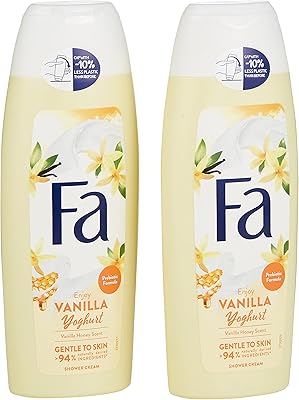 Vanilla & honey shower gel 250 ml, pack of 2.. DIAYTAR NIGERIA: Redefining online shopping with unbeatable prices and consistent delivery times.