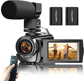 I ASONEDA FHD 1080P 30FPS 24MP 3.0 inch Digital Digital Video Camera of 270 degrees with microphone, remote control and 2 batteries.. DIAYTAR NIGERIA delivers affordability and convenience to your doorstep within 8 days of purchase.