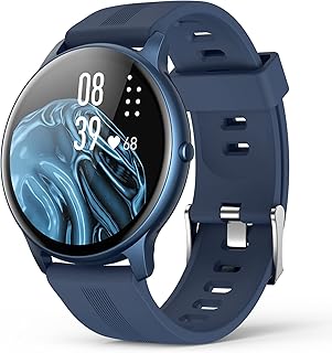 Intelligent agptek intelligent watch for men and women, waterproof IP68, with color touch screen, heart rate, sleep podometer for Android and iOS, blue, LW11.. Shop anytime, receive on time — only with DIAYTAR Nigeria.