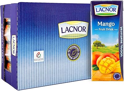 Fruit drink with Lacnor mango, 32 pieces, 180 ml.. Unlock access to a wide range of products with DIAYTAR NIGERIA's affordable e-commerce platform.