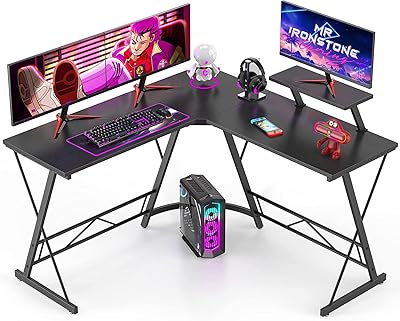 Fayrouz desktop desktop for computer and games for home desk with screen support (black).. DIAYTAR NIGERIA: Your affordable gateway to thousands of products delivered within a week.