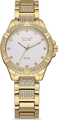 Metal analog watch for 32 mm woman with silver round dial and golden bracelet from the Classic_ Collection (00JSS012Q008), Silver, one size, bracelet.. DIAYTAR NIGERIA: Your affordable marketplace with reliable 5-8 day shipping across Nigeria.