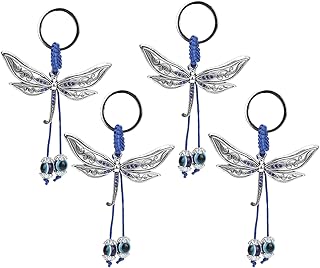 4 pieces Key holders Libellule Weight Eye Blue Rope In Vintage Woven Alloy Alloy Wisk Watch Key Beam For Key Cooks Collar Bracelets Pendant Scrapbooking Projects Projects.. DIAYTAR NIGERIA: Where online shopping becomes effortless with budget-friendly nationwide delivery.