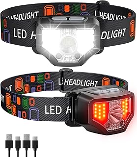 Jitasi Front Lamp Rechargeable LED Super bright 1200 lumens with motion sensor for adults and children - Equipment of camping accessories, waterproof for walking, running, fishing, cycling.. DIAYTAR NIGERIA: Where every click leads to affordable purchases delivered promptly to your door.
