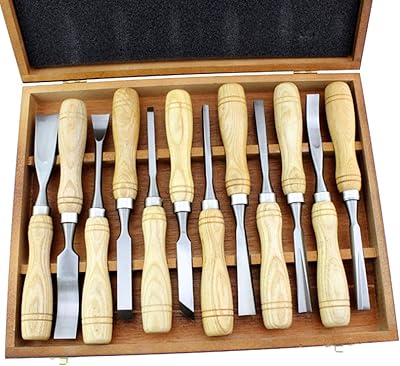 Set of wooden scissors with wooden presentation box, set of 12 pieces with professional DIY hand tools for wood work with wooden handles.. DIAYTAR NIGERIA promises affordability and variety with every purchase, delivered in 5-8 days.