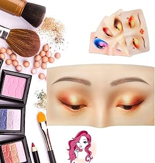Realistic 3D silicone makeup training table realistic for eyes, eyelashes and face for skin makeup training for beauty experts and eye makeup for beginners.. Shopping made simple with DIAYTAR NIGERIA's vast selection and budget-friendly nationwide delivery.