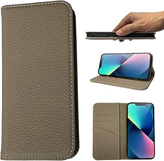 Nanhu mobile shell in real leather for iPhone 13 mini with card holder.. Your budget-friendly online marketplace, DIAYTAR NIGERIA delivers a world of products in just 5-8 days.
