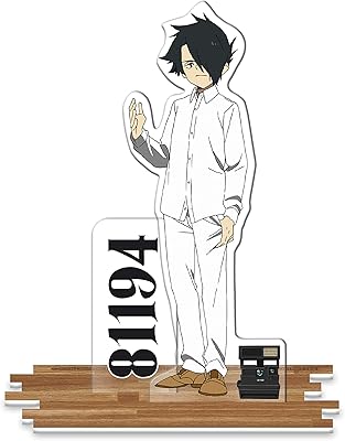 Abystyle the promised neverland ray acryl® stand figure model 4\" tall anime manga accessoires de bureau cadeau.. DIAYTAR NIGERIA: Your gateway to affordable shopping with thousands of products delivered nationwide.