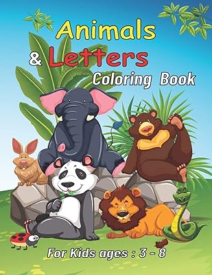 Animal and letters coloring books for children from 3 to 8 years old: children's activity books, fun with letters, animals and colors.. Don’t wait weeks for international shipping. DIAYTAR Nigeria offers local delivery within 5 to 8 days, so you get your items when you actually need them.