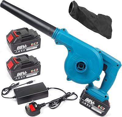 Wireless leaves with 2 batteries and charger, 2 in 1 electric sheet blower and vacuum cleaner.. DIAYTAR NIGERIA transforms dreams into deliveries with our affordable prices and 5-8 day shipping.