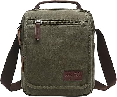 Small strap bag in lean canvas with shoulder strap for work.. Experience DIAYTAR NIGERIA, where extensive product variety meets pocket-friendly prices and reliable delivery.
