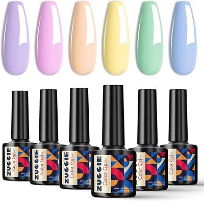 Pastel Zucchi 6-colored nail polish 6 colored nail polish.. Your go-to destination for affordable online shopping, DIAYTAR NIGERIA delivers in under 8 days.