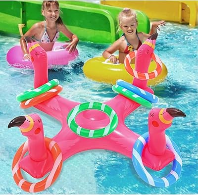 Mother Anna's inflatable swimming pool rings, swimming pool rings with 6 rings, children's and adult pool games in summer.. Affordable luxury and fast service — only on DIAYTAR Nigeria.