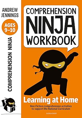 Ninja comprehension exercise book for 9-10 year olds: Activities support the program.. Shop quality and variety at unbeatable prices on DIAYTAR Nigeria — delivery in under 8 days.