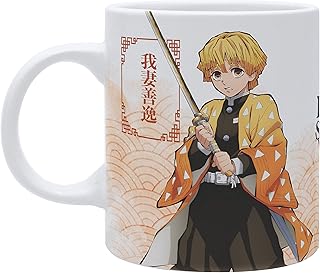 ABYSTYLE DEMON Slayer Zenitsu and Inosuke cup, capacity 320 ml.. DIAYTAR NIGERIA: Your affordable shopping destination with thousands of products delivered in days.
