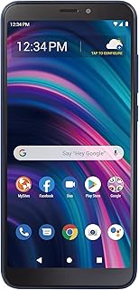 TRACFONE Smartphone Blue View 3, 32 GB, Blue - Prepaid smartphone (unlocked).. DIAYTAR NIGERIA puts thousands of products at your fingertips with affordable prices and delivery within a week.